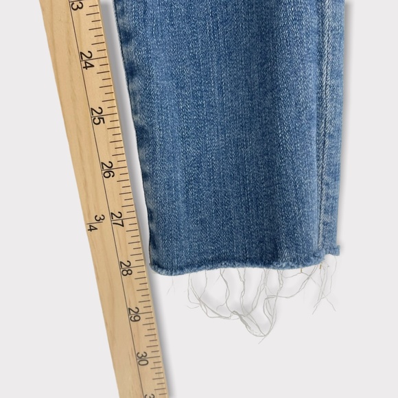 FRAME Le High Skinny Fanning Rips Jeans - Picture 6 of 8